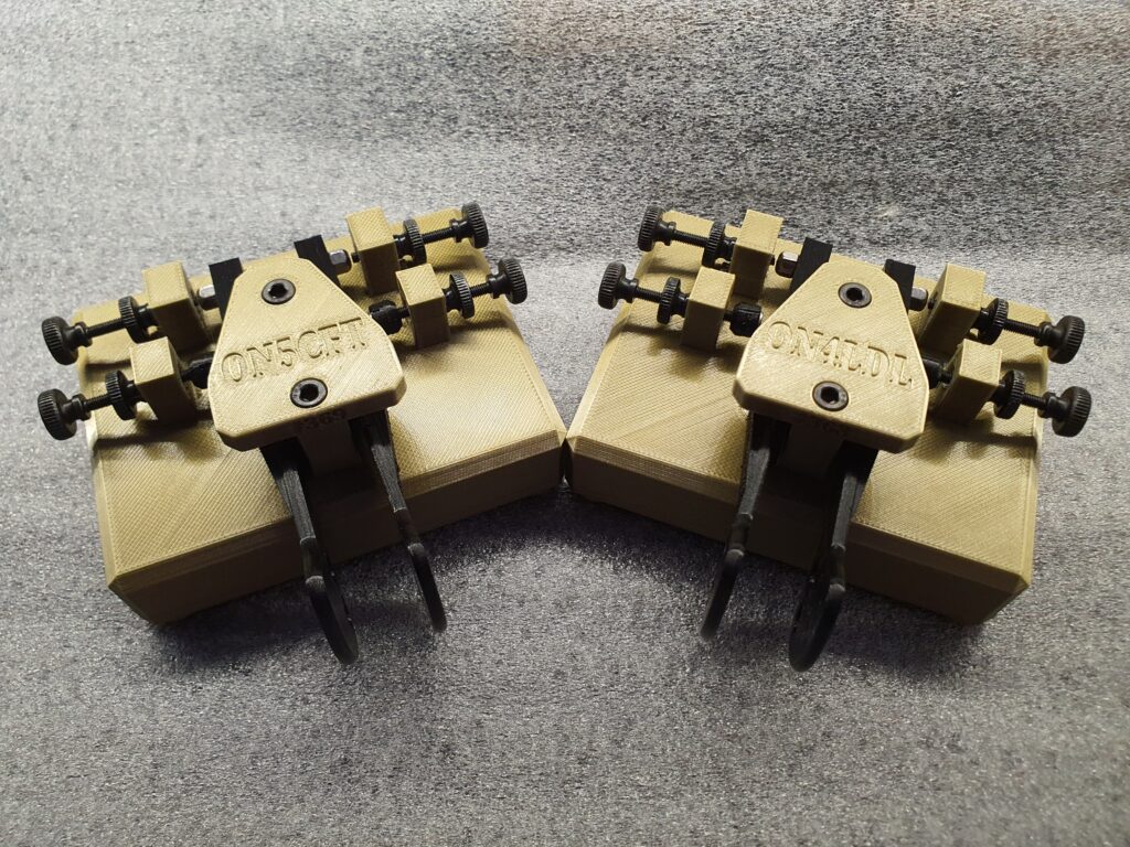 Keys Morse ON4LDL & ON5CFT